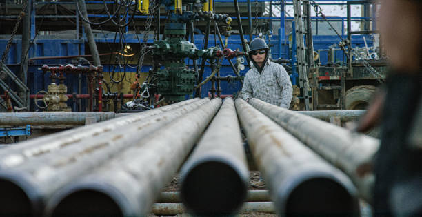 Desert Pipeline Construction